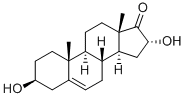 CAS 登录号：1232-73-1， (3B,16A)-3,16-二羟基-雄甾-5-烯-17-酮