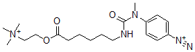 CAS#: 123252-20-0, 2-[6-[[(4-Diazoniophenyl)-Methylcarbamoyl]Amino]Hexanoyloxy]Ethyl-Trimethylazanium
