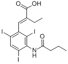 CAS 登录号：1233-53-0， 丁碘桂酸