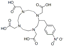 CAS 登录号：123317-51-1， 2-[4,7,10-三(羧甲基)-2-[(4-硝基苯基)甲基]-1,4,7,10-四氮杂环十二碳-1-基]乙酸