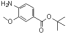 CAS#: 123330-92-7, 2-Methyl-2-Propanyl 4-Amino-3-Methoxybenzoate