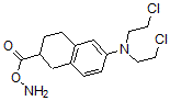 CAS 登录号：123408-73-1， 6-[二(2-氯乙基)氨基]-1,2,3,4-四氢萘-2-羧酸氨基酯
