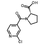 CAS#: 123412-45-3, 1-(2-Chloroisonicotinoyl)-L-Proline