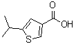 CAS#: 123418-51-9, 5-Isopropyl-3-Thiophenecarboxylic Acid