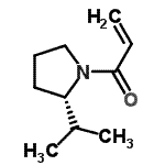 CAS 登录号：123445-42-1， 1-[(2S)-2-异丙基-1-吡咯烷基]-2-丙烯-1-酮