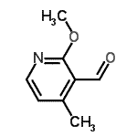 CAS#: 123506-68-3, 2-Methoxy-4-Methylnicotinaldehyde