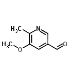 CAS#: 123540-28-3, 5-Methoxy-6-Methylnicotinaldehyde