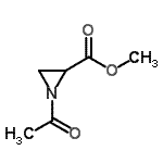 CAS#: 123557-03-9, Methyl 1-Acetyl-2-Aziridinecarboxylate