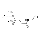 CAS#: 123709-11-5, 2-Methyl-2-Propanyl {2-[(Aminomethyl)Amino]-2-Oxoethyl}Carbamate