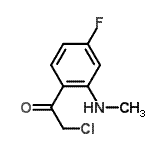 CAS#: 123732-73-0, 2-Chloro-1-[4-Fluoro-2-(Methylamino)Phenyl]Ethanone