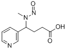 CAS#: 123743-84-0, 4-(Methyl-Nitrosoamino)-4-Pyridin-3-Ylbutanoic Acid