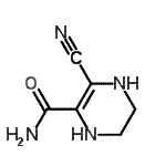 CAS#: 123799-52-0, 3-Cyano-1,4,5,6-Tetrahydro-2-Pyrazinecarboxamide