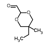 CAS#: 123895-47-6, 5-Ethyl-5-Methyl-1,3-Dioxane-2-Carbaldehyde