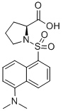 CAS 登录号：1239-94-7， (2S)-1-(5-二甲基氨基萘-1-基)磺酰基吡咯烷-2-羧酸