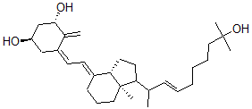 CAS 登录号：123963-52-0， 1,25-二羟基-24-三高-22-烯-维他命D3