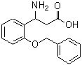 CAS 登录号：124082-16-2， 3-氨基-3-(2-苄基氧基苯基)丙酸