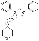 CAS#: 124325-92-4, (4aS,7aS)-6,7a-Di(Phenyl)Spiro[4a,7-Dihydrocyclopenta[e][1,2,4]Trioxine-3,4'-Thiane]