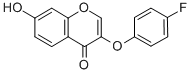 CAS#: 124330-34-3, 3-(4-Fluorophenoxy)-7-Hydroxychromen-4-One