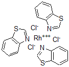 CAS 登录号：124387-77-5， 三(苯并噻唑-N)三氯铑(III)