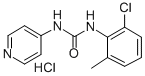 CAS 登录号:124421-10-9, 1-(2-氯-6-甲基苯基)-3-吡啶-4-基脲盐酸盐