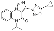 CAS#: 124423-84-3, 3-(5-Cyclopropyl-1,2,4-Oxadiazol-3-Yl)-5-Propan-2-Ylimidazo[5,1-c]Quinoxalin-4-One