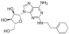 CAS#: 124498-87-9, (2R,3R,4S,5R)-2-[6-Amino-2-[2-(1-Cyclohexenyl)Ethylamino]Purin-9-Yl]-5-(Hydroxymethyl)Oxolane-3,4-Diol