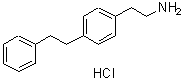 CAS 登录号：124499-29-2， 2-[4-(2-苯基乙基)苯基]乙胺盐酸盐(1:1)
