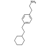 CAS#: 124499-31-6, 2-[4-(2-Cyclohexylethyl)Phenyl]Ethanamine