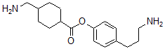CAS#: 124505-25-5, [4-(3-Aminopropyl)Phenyl] 4-(Aminomethyl)Cyclohexane-1-Carboxylate