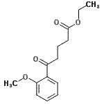 CAS 登录号：124524-69-2， 乙基5-(2-甲氧基苯基)-5-氧代戊酸酯