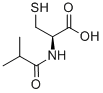 CAS 登录号：124529-02-8， (2R)-2-(2-甲基丙酰氨基)-3-硫基丙酸