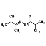 CAS#: 124614-79-5, 2-Methyl-N'-[(2E)-3-Methyl-2-Butanylidene]Propanehydrazide
