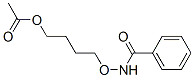 CAS 登录号：124617-84-1， 4-(苯甲酰基氨基)氧基丁基乙酸酯