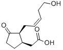 CAS 登录号：124649-26-9， 2-[(1R,2S)-2-[(Z)-5-羟基戊-2-烯基]-3-氧代环戊基]乙酸