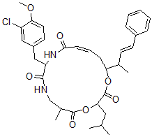 CAS 登录号：124689-64-1， Cryptophycin-46