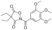 CAS 登录号：124756-24-7， 4,4-二乙基-2-(3,4,5-三甲氧基苯甲酰基)-1,2-恶唑烷-3,5-二酮