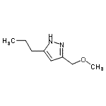 CAS#: 124806-81-1, 3-(Methoxymethyl)-5-Propyl-1H-Pyrazole