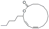 CAS 登录号：124916-99-0， (10Z,12Z)-14-戊基-1-氧杂环十四烷并-10,12-二烯-2-酮