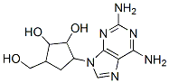 CAS#: 125073-27-0, 3-(2,6-Diaminopurin-9-Yl)-5-(Hydroxymethyl)Cyclopentane-1,2-Diol