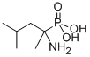 CAS#: 125078-18-4, (1-Amino-1,3-Dimethylbutyl)-Phosphonic Acid