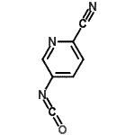 CAS 登录号：125117-98-8， 5-异氰酸吡啶-2-甲腈