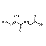 CAS 登录号：125160-36-3， N-[(2E)-2-(羟基亚胺)丙酰]甘氨酸