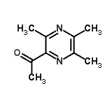 CAS 登录号：125186-38-1， 1-(3,5,6-三甲基-2-吡嗪基)乙酮