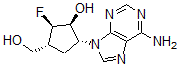CAS#: 125409-47-4, (1S,2R,3R,5R)-5-(6-Aminopurin-9-Yl)-2-Fluoro-3-(Hydroxymethyl)Cyclopentan-1-Ol