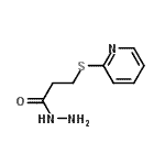 CAS#: 125428-67-3, 3-(2-Pyridinylsulfanyl)Propanehydrazide