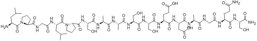CAS 登录号：125455-59-6， 亮氨酰-脯氨酰-甘氨酰-亮氨酰-脯氨酰-丝氨酰-丙氨酰-丙氨酰-丝氨酰-丝氨酰-谷氨酰-天冬氨酰-丙氨酰-甘氨酰-谷氨酰胺酰-丝氨酰胺
