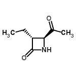 CAS#: 125639-95-4, (3R,4S)-4-Acetyl-3-Ethyl-2-Azetidinone