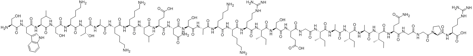 CAS 登录号：125667-96-1， 抗菌肽 P1