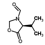 CAS 登录号：125679-69-8， (4S)-4-异丙基-5-氧代-1,3-恶唑烷-3-甲醛