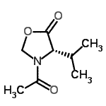 CAS#: 125679-71-2, (4S)-3-Acetyl-4-Isopropyl-1,3-Oxazolidin-5-One